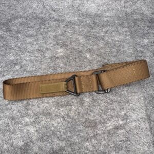 BDS Tactical Assault Gear CB Brown Patrol Belt Mens Large Hook and Loop